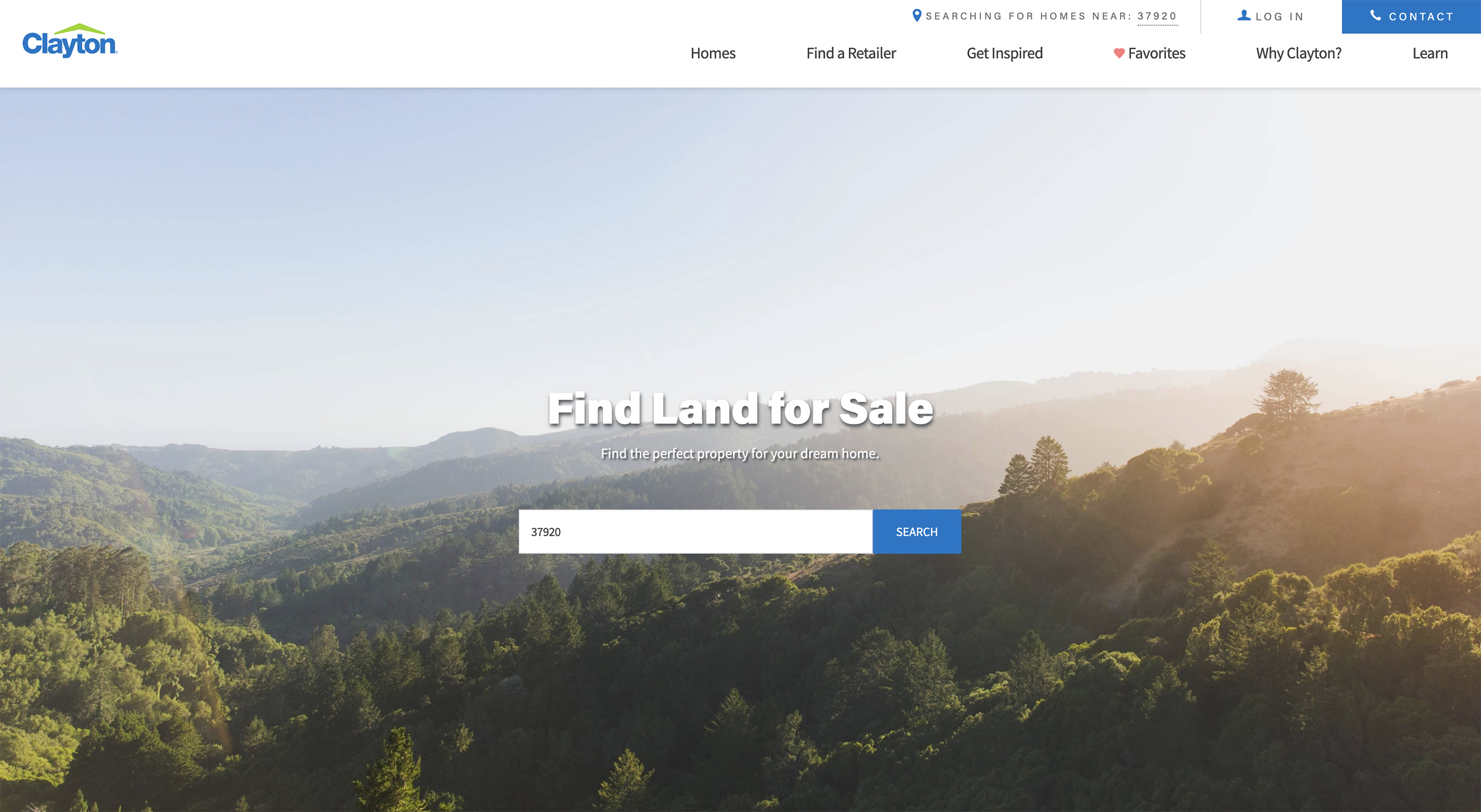 Browse available land in your area online, filtering by zip code.