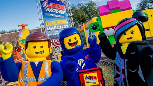 THE LEGO® MOVIE™ WORLD opening March 27, 2019 only at LEGOLAND® Florida Resort