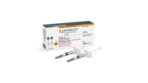 EVENITY Carton with syringes