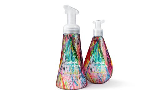 Liquid soap bottles - rainforest bloom