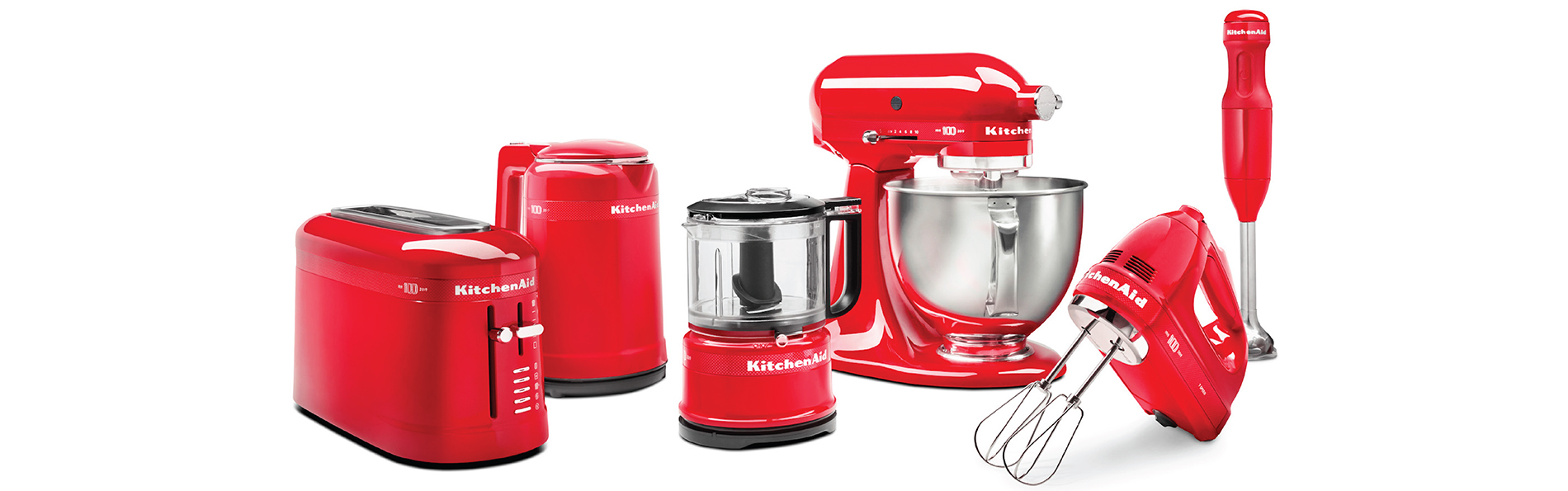 Coast Appliances on X: Iconic red appliances from KitchenAid - which is  celebrating it's 100th year! Check out our selection of KitchenAid  appliances on our website - where we offer online support