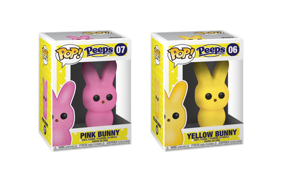 PEEPS and FUNKO limited-edition POP! PEEPS collectible Bunnies