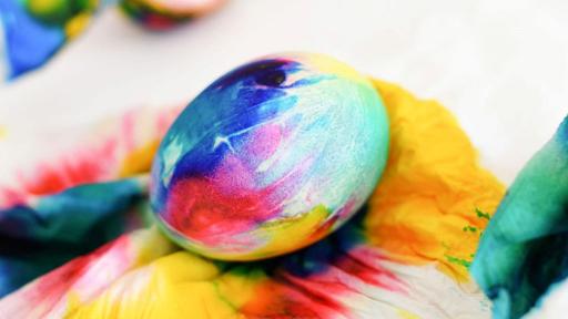 Tie-Dye Egg