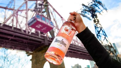 The island’s rebranding efforts used more than 300,000 gallons of Rosé Pink paint and a team of 850 workers to finalize the changes in under 72 hours.