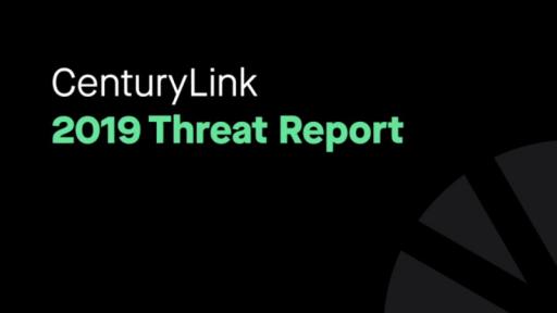 Play Video: Mike Benjamin introduces the CenturyLink 2019 Threat Report
