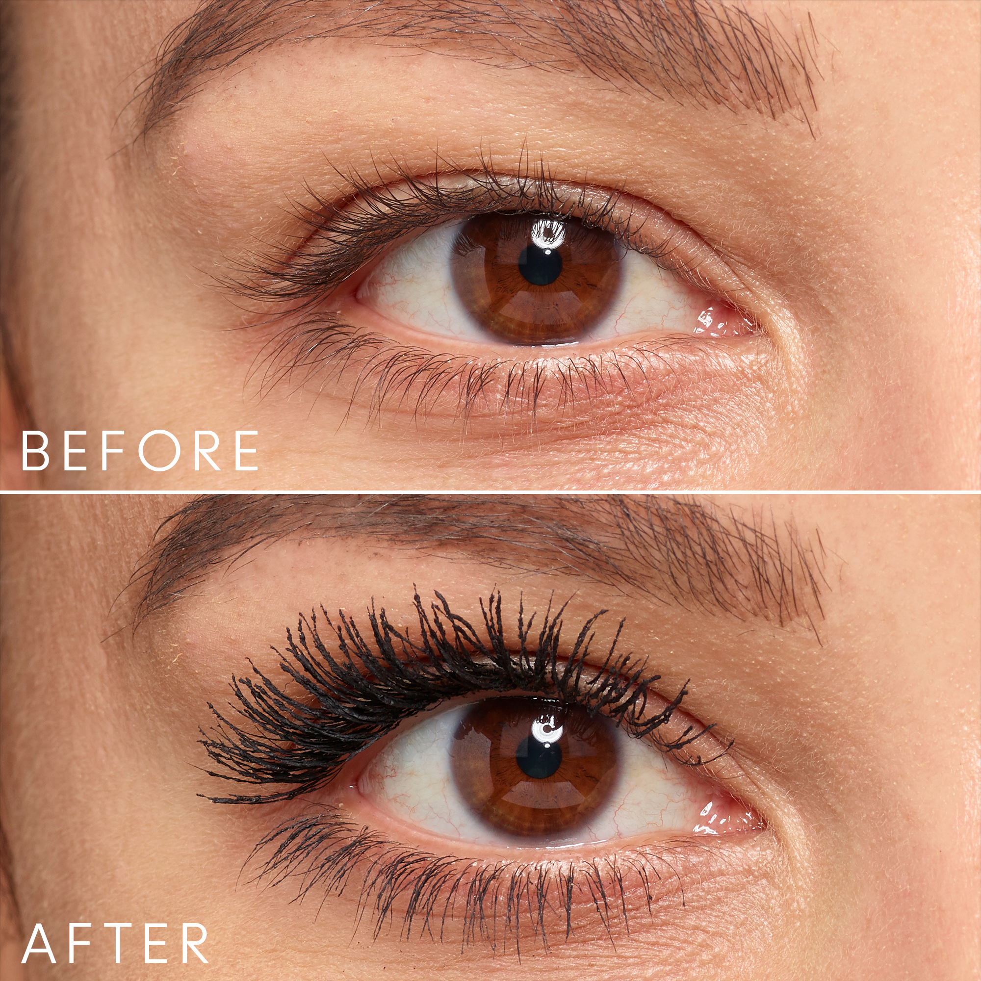 Go Big or Go Home Mascara Before & After