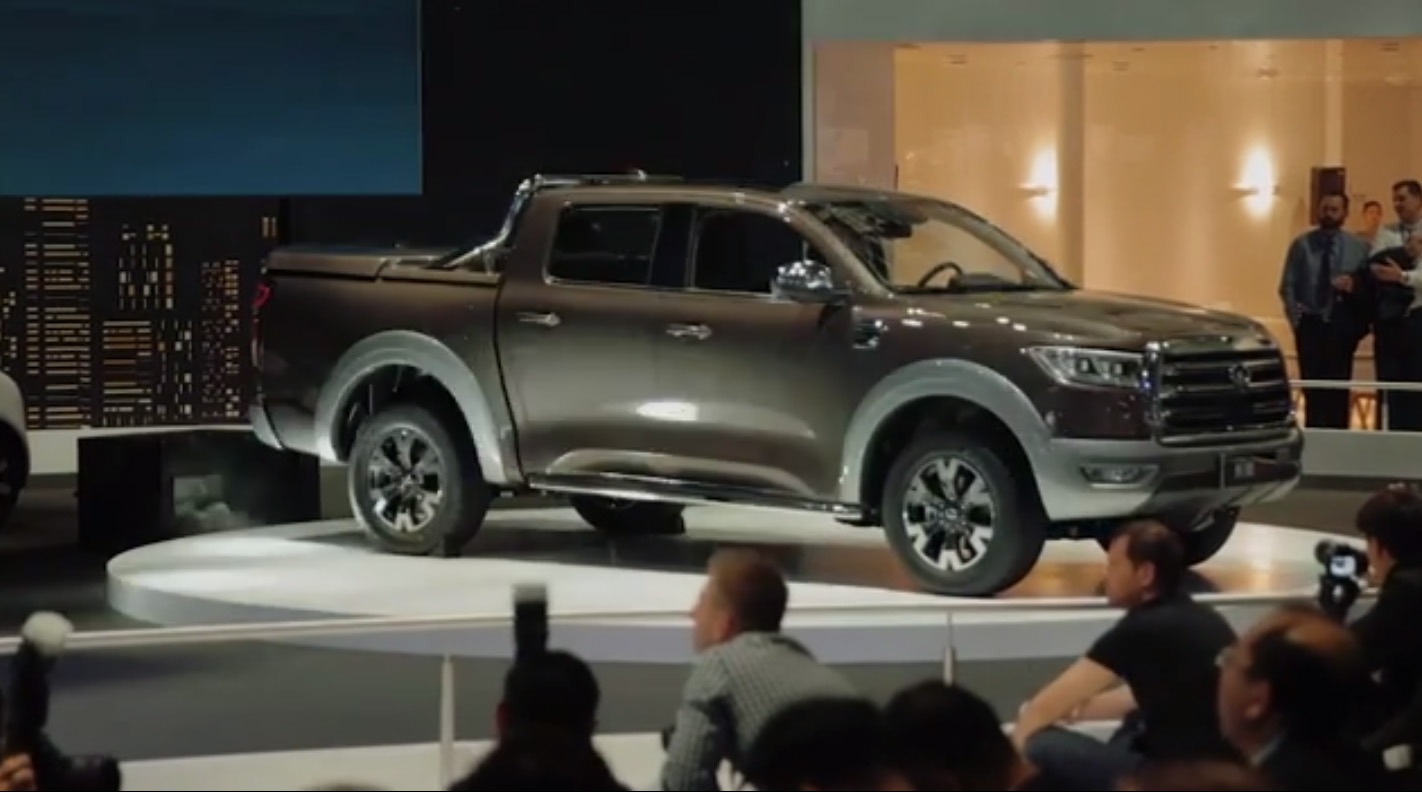 The GWM P series world debut at the 2019 China Shanghai Auto Show.