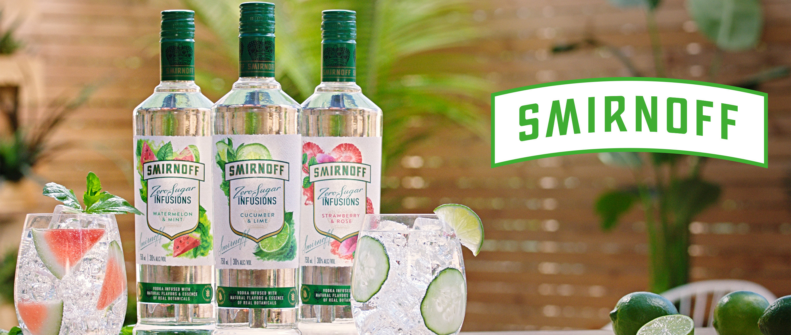 Zero Sugar, But All The Flavor! New Smirnoff™ Zero Sugar Infusions