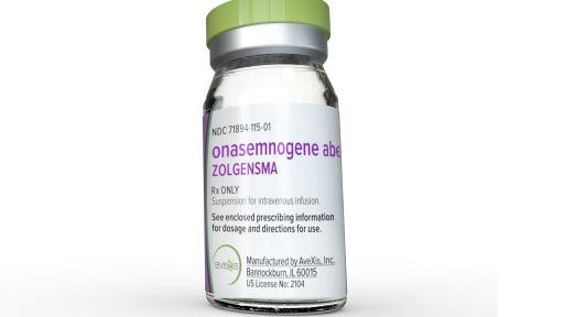 Zolgensma® Product Shot vial of medicine