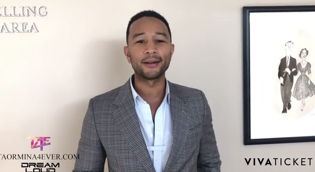 John Legend to perform for the first time in Sicily at Taormina4Ever on July 25th