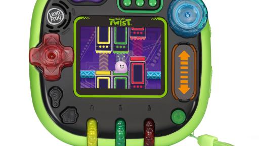 LeapFrog® puts a new spin on handheld gaming with RockIt Twist™