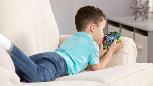 LeapFrog® puts a new spin on handheld gaming with RockIt Twist™.