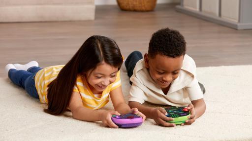 LeapFrog® puts a new spin on handheld gaming with RockIt Twist™.