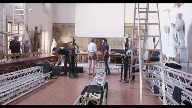 Five Australian artists prepare for the launch of the First Commissions exhibition at the Florence Fine Arts Academy in Italy.