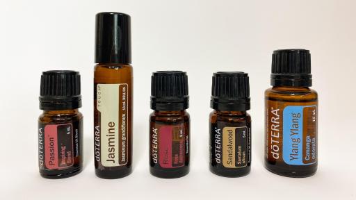 Lineup of oils
