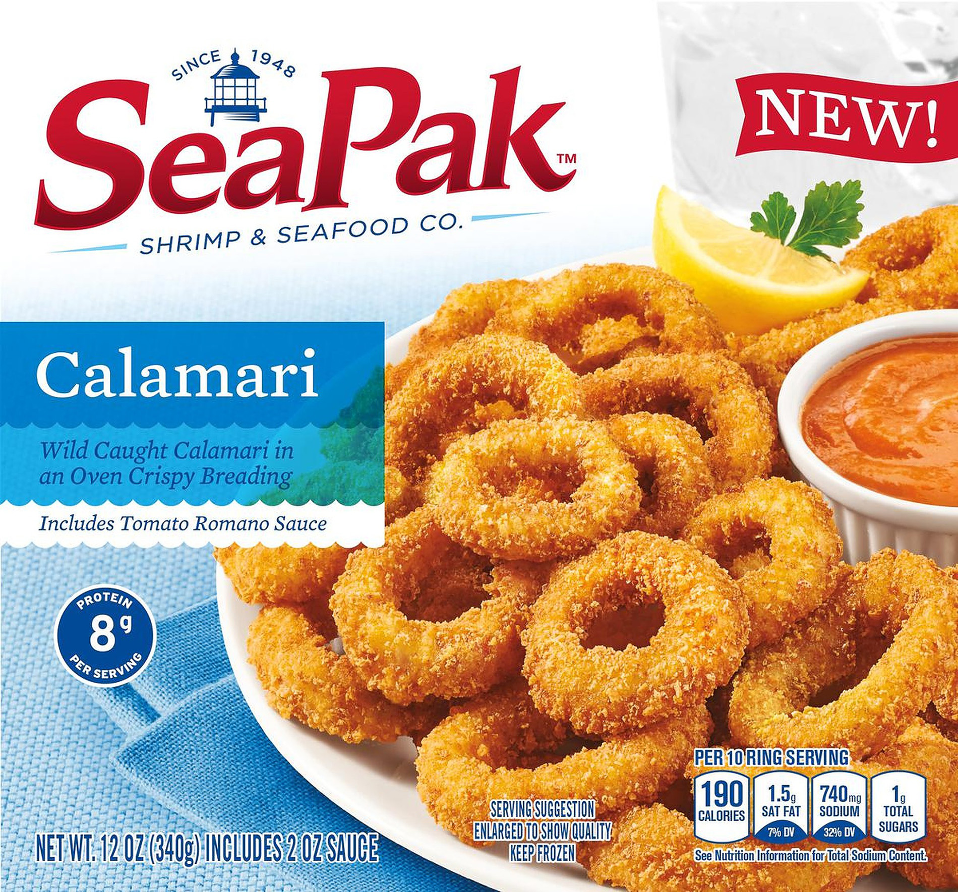 SeaPak Expands Every Day Entertaining Offerings with Launch of New Restaurant-Style Calamari Rings