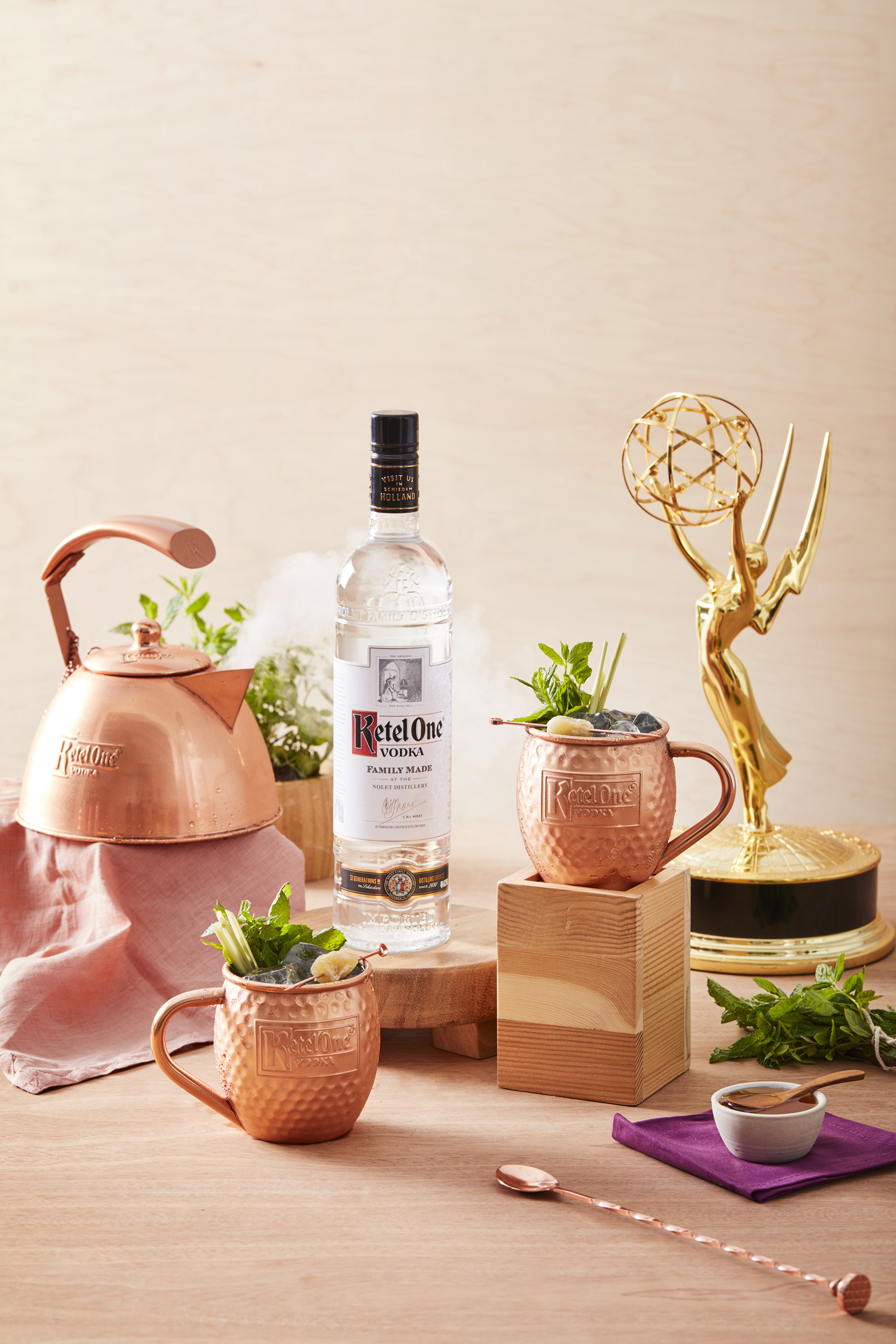Ketel One Vodka’s The Marvelous Mule is an unexpected global twist to the classic ginger mule – incorporating both turmeric and lemongrass