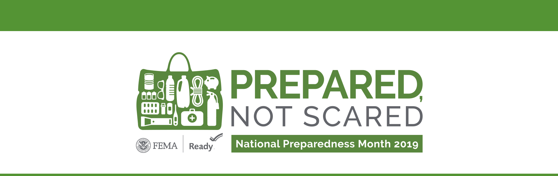 Hero banner for FEMA 2019 National Preparedness Month PSA