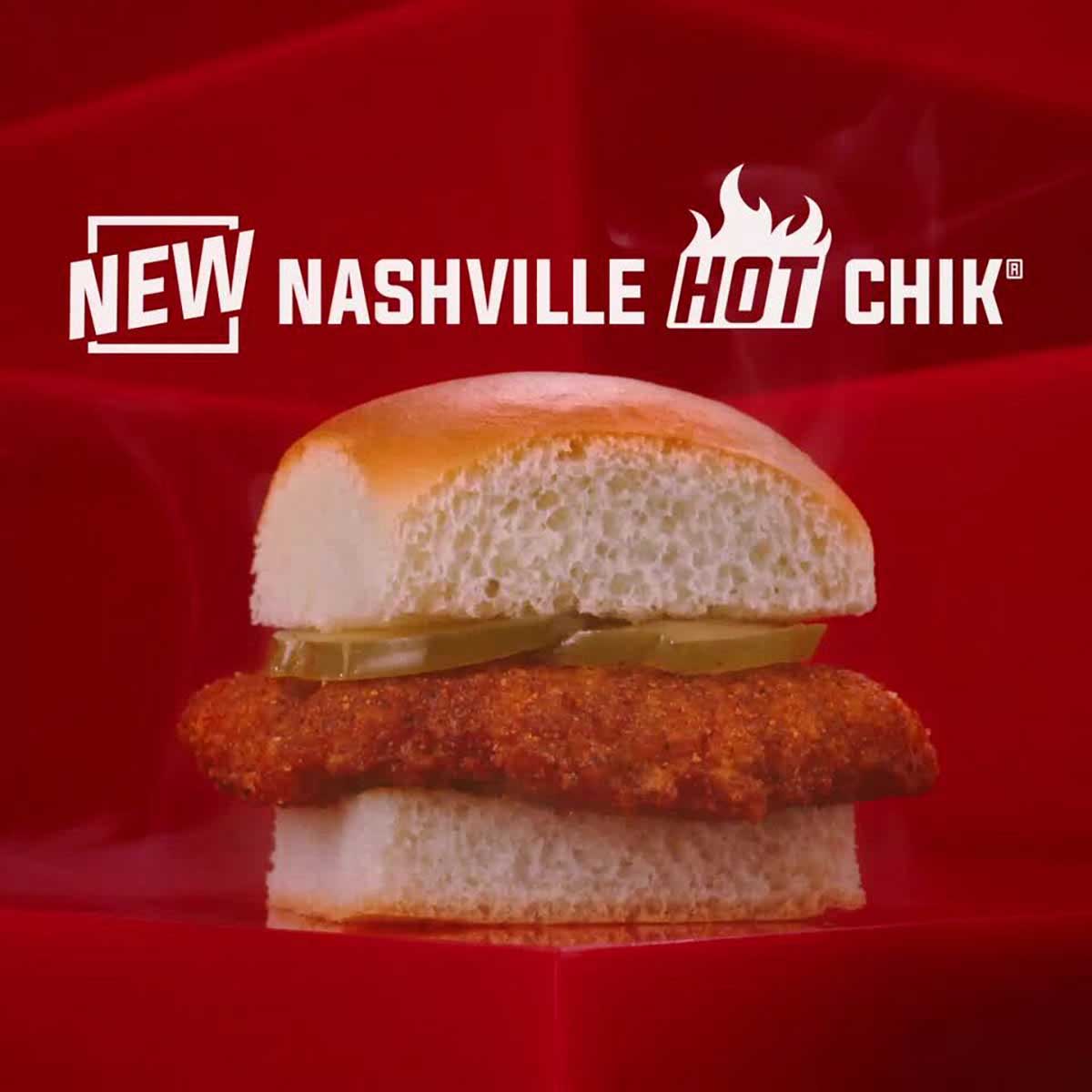 Krystal spices up menu with Nashville Hot Chik LTO