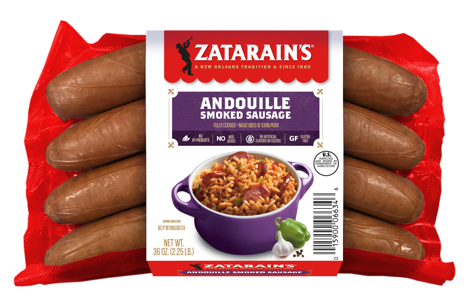 Zatarain's 2.25 lb packages can be found at Sam's Club