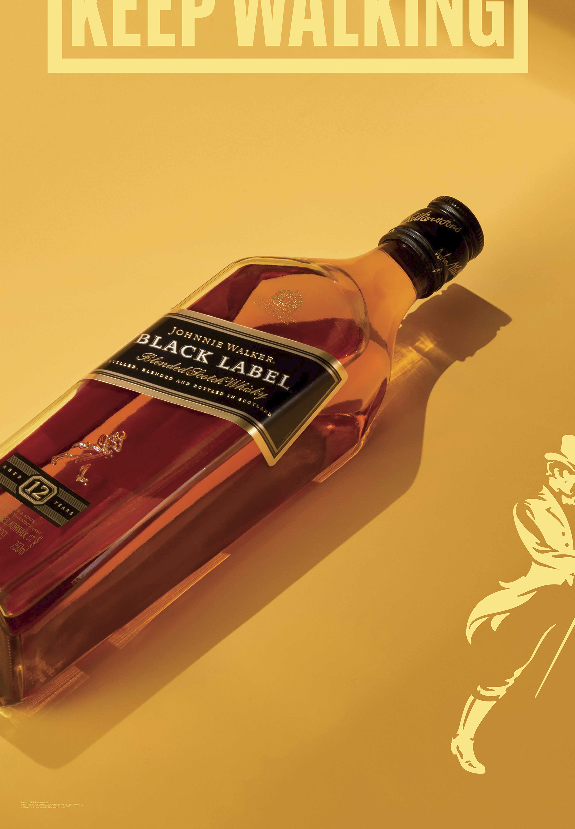 Johnnie Walker reveals a vibrant creative world as part of its Keep Walking campaign.