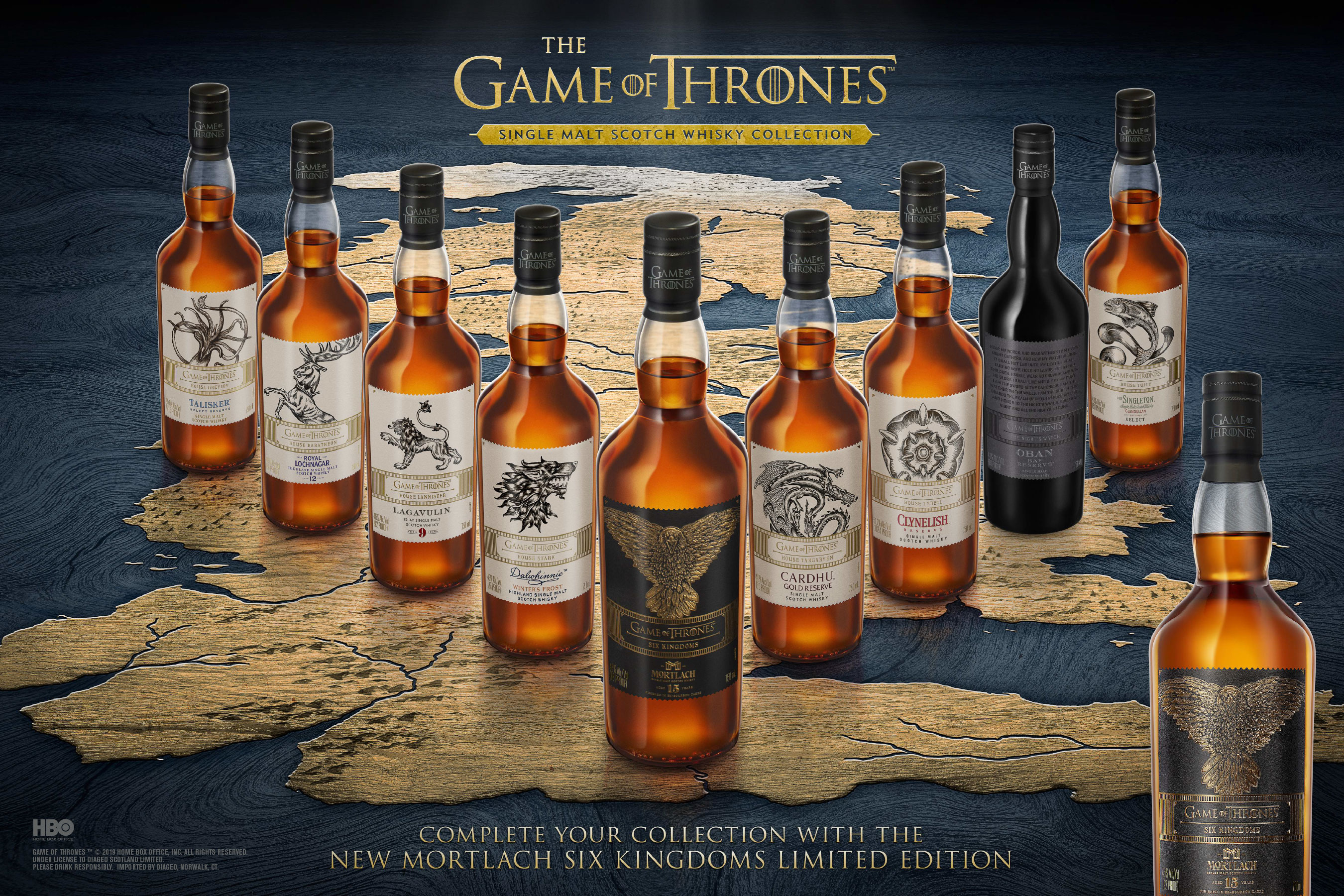 Complete Your Collection with the New Game of Thrones Six Kingdoms - Mortlach Aged 15 Years