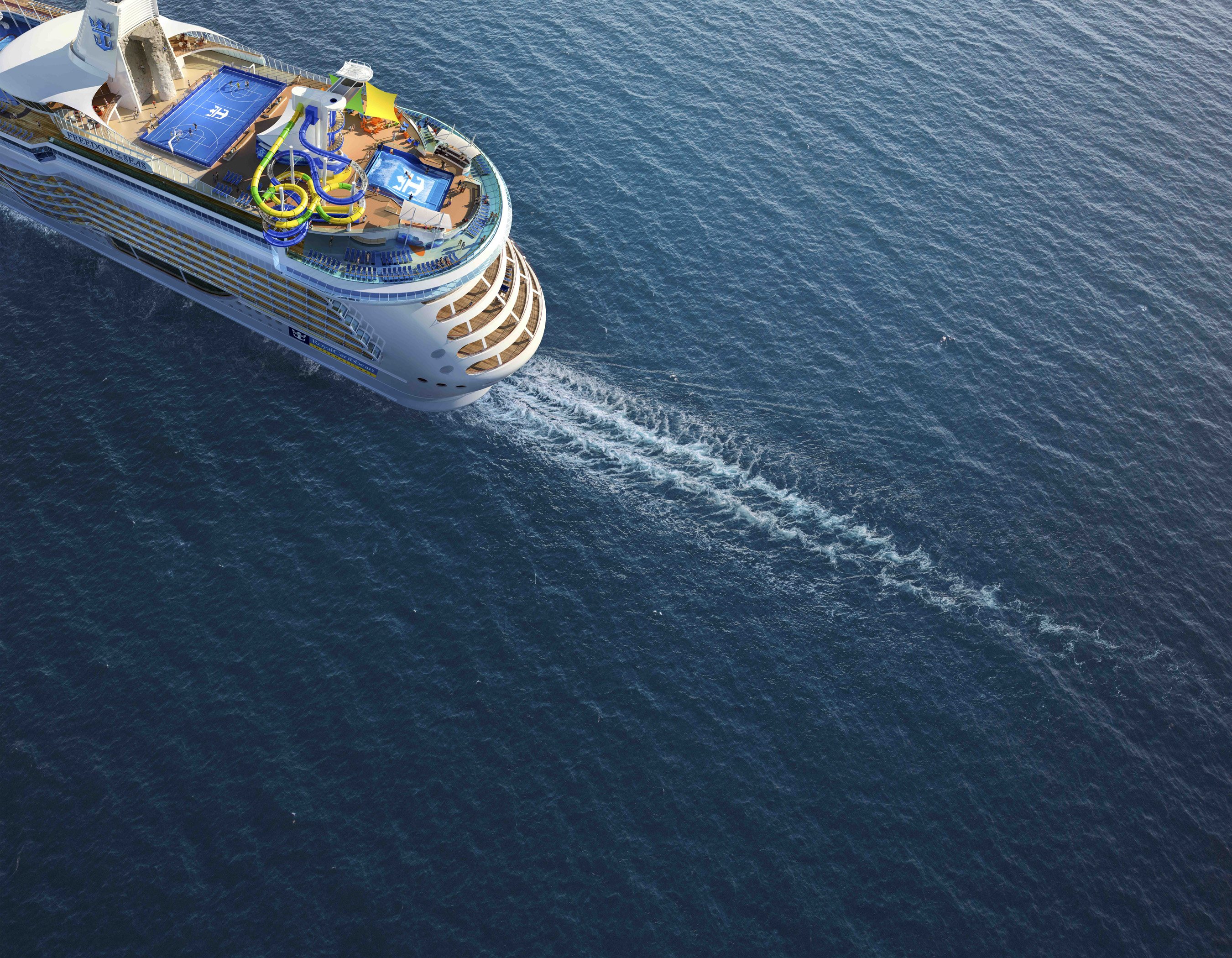 Royal Caribbean’s $116 million amplification of Freedom of the Seas touts high-energy features and guest favorites on board. Highlights include The Perfect Storm duo of waterslides, a reimagined Caribbean poolscape, Giovanni’s Italian Kitchen, a new take on a signature venue; and completely transformed kids and teens spaces.