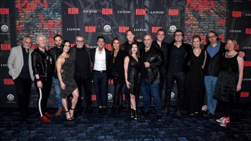 Creative Team for R.U.N at the World Premiere Inside Luxor Hotel and Casino, Nov. 14