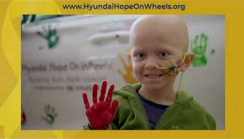 Hyundai Hope On Wheels Presents John's Hopkins with Cancer Research Grant in Virtual Handshake