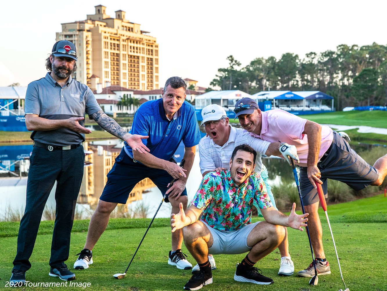 All work and no play won’t cut it at this tournament – laughs are always part of the action.