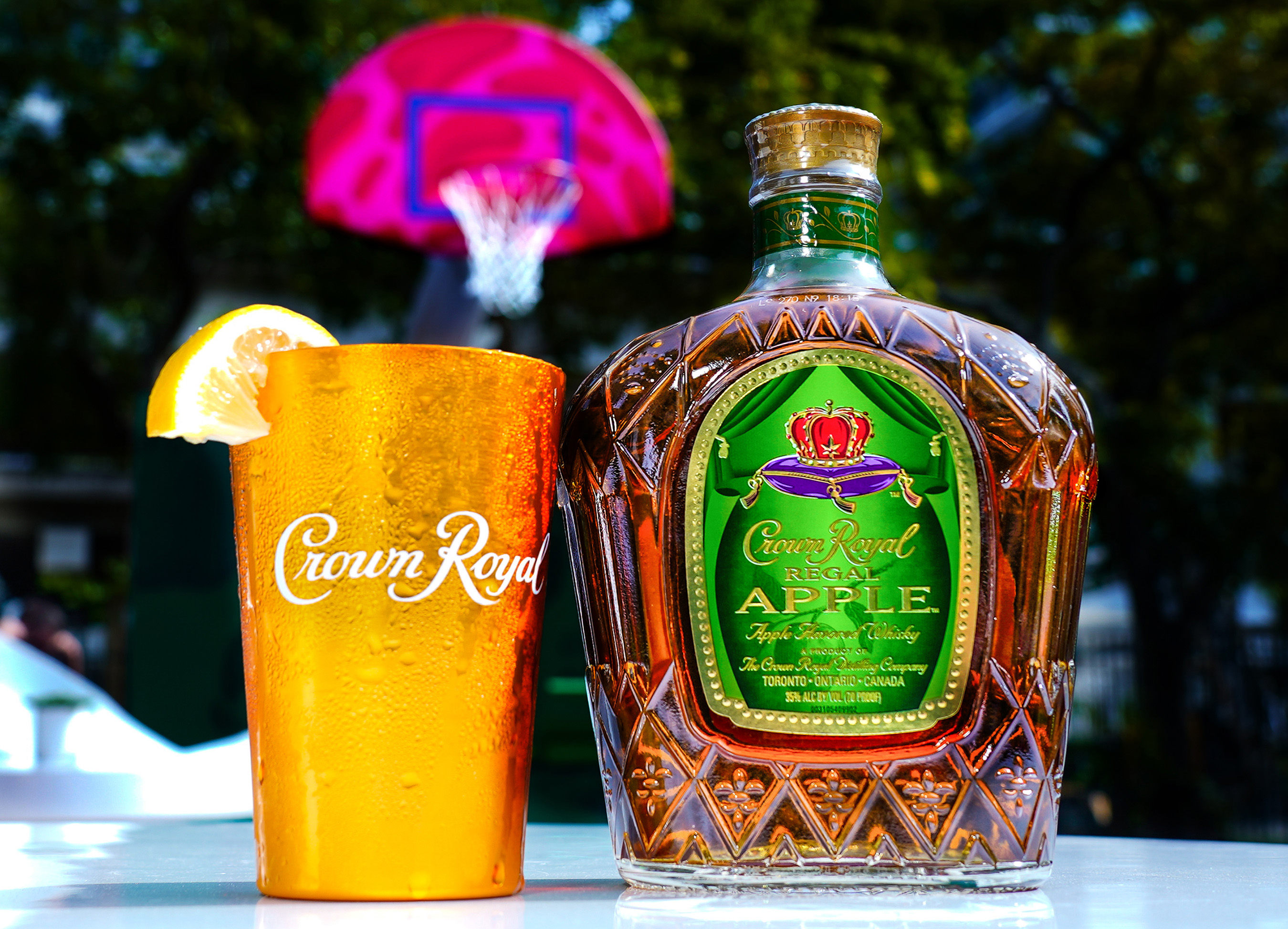 Crown Royal Regal Apple unveils The Royal Court at Miami Art Week 2019 (Photo by Jack Dempsey for Crown Royal)