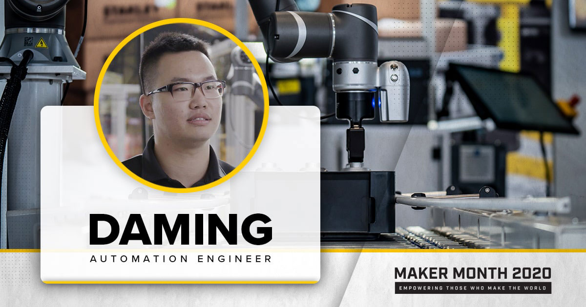 Meet Our 31 Makers: Daming, Automation Engineer