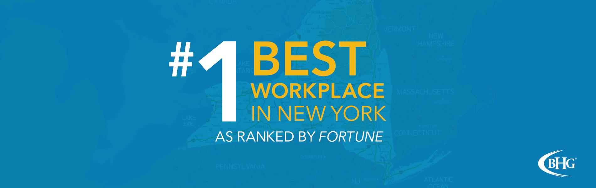 #1 Best Workplace in New York as Ranked by Fortune