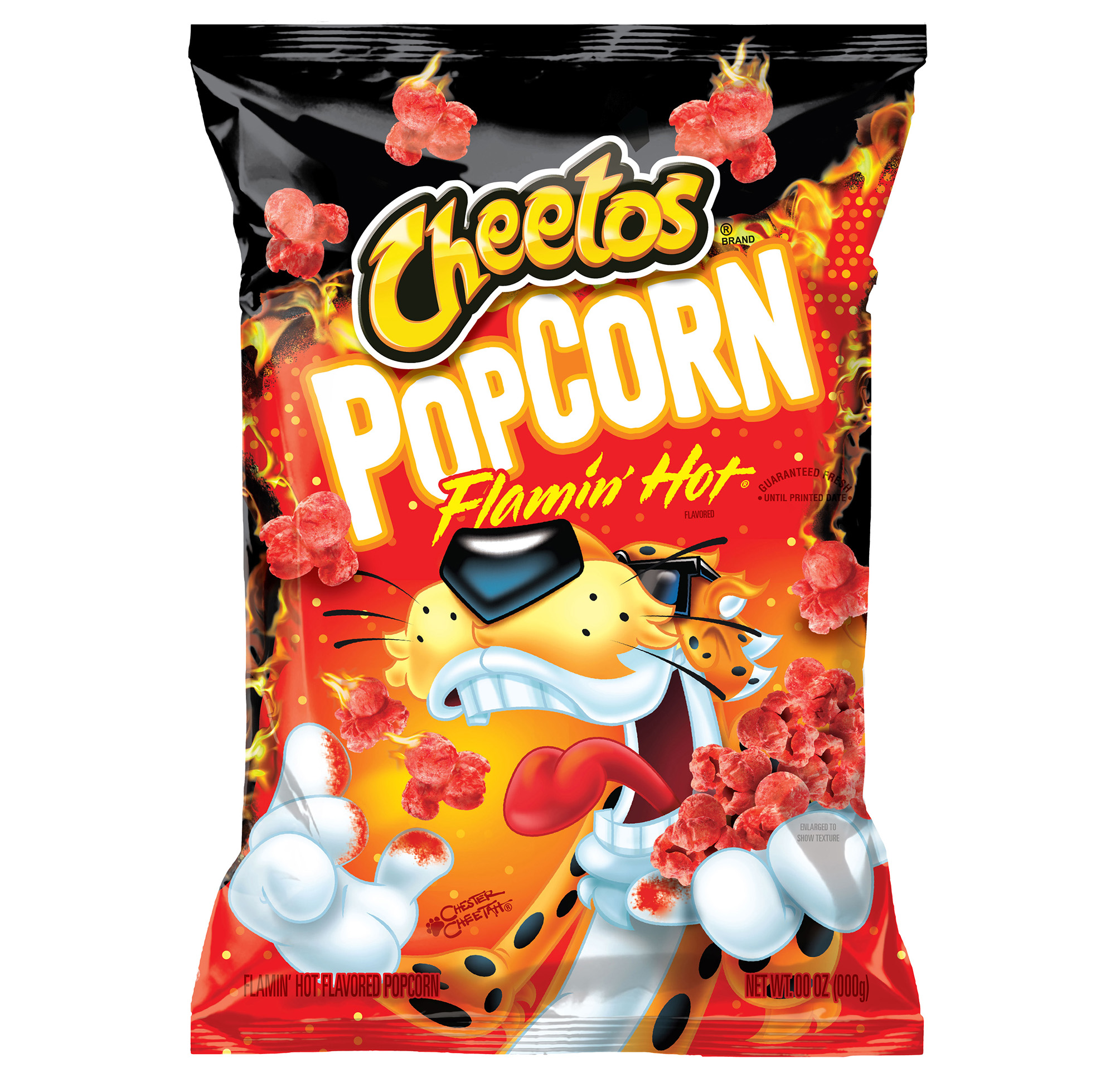 Cheetos Popcorn Flamin' Hot.
