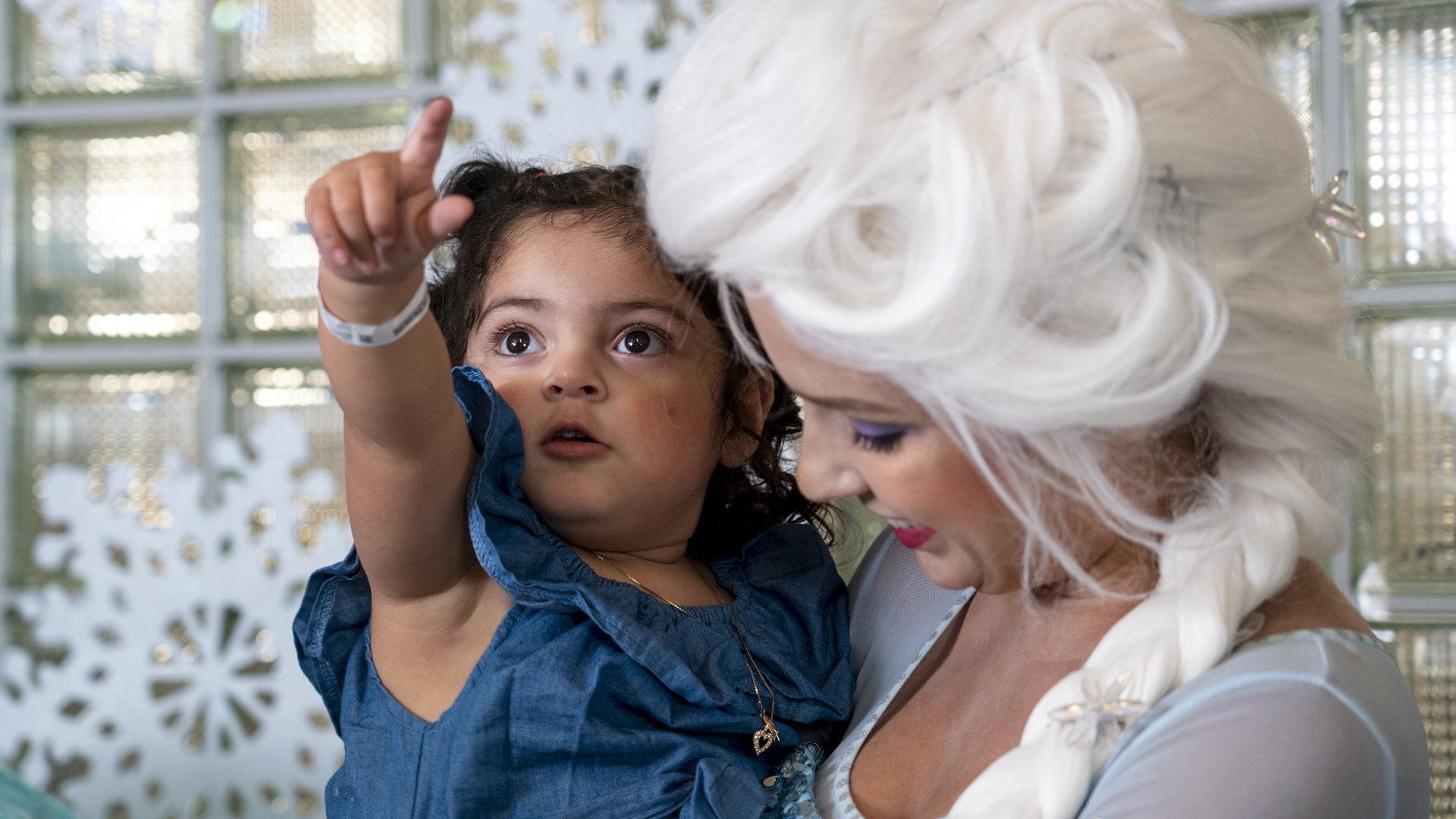 On Dec. 28, Aliyanna turned 2 years old, and so her care team decided to celebrate the monumental milestone in a special way: with a winter wonderland birthday party.