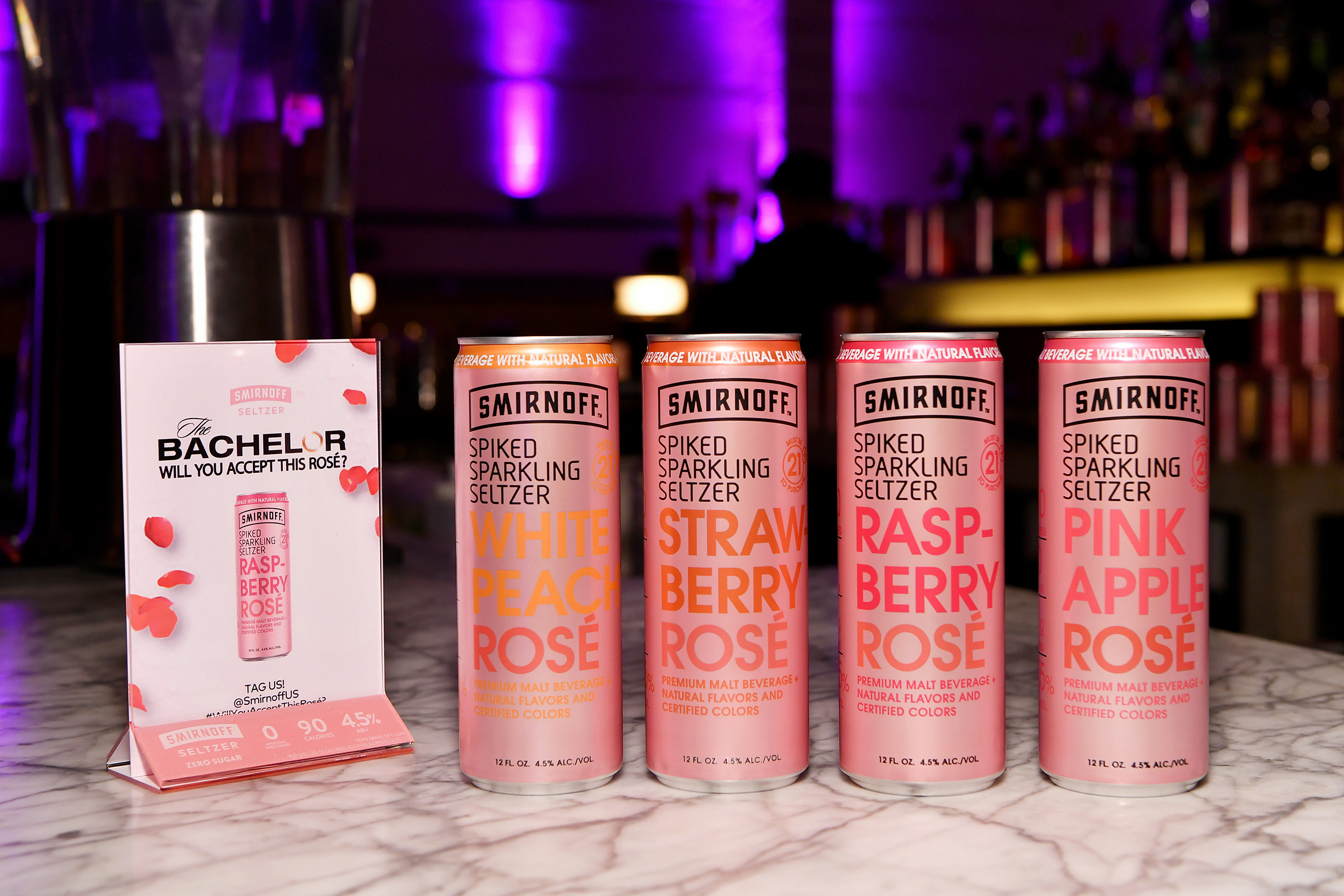 Smirnoff Seltzer launches new 'Will You Accept This Rosé?' Campaign on January 13, 2020 in Brooklyn, New York.