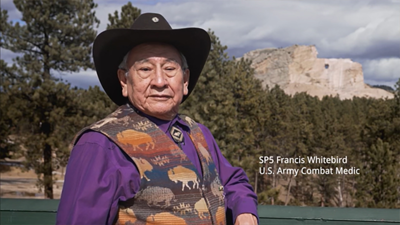 In tribute to those who served during the Vietnam era, the concert will share the story of combat medic Francis Whitebird, a young warrior from a Lakota family with generations of military service.