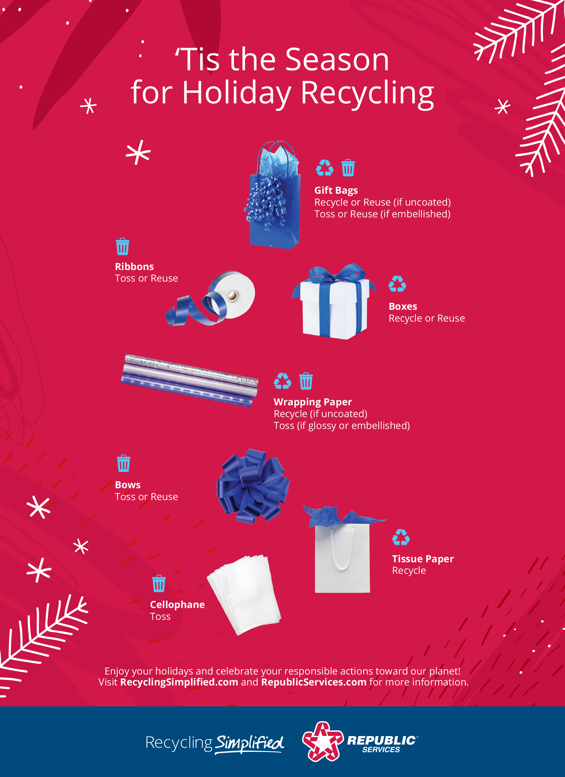 Holiday Recycling Tips