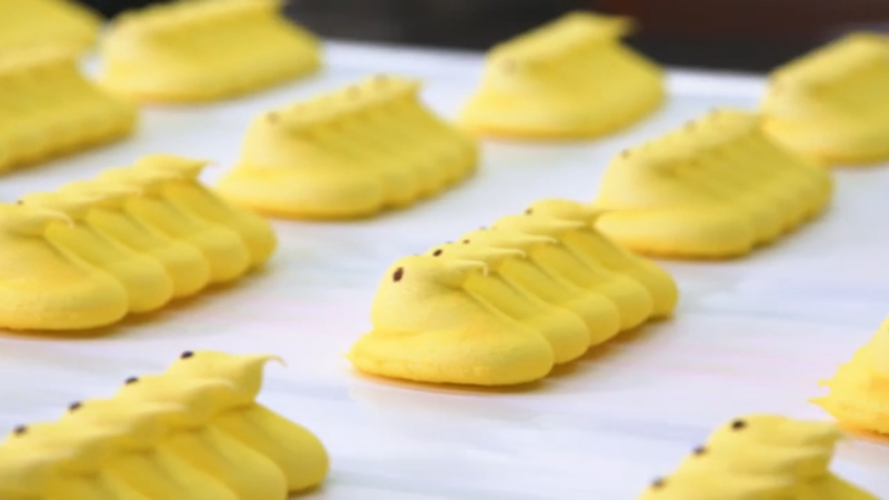 How PEEPS® are made - a sneak "PEEP" into the Bethlehem, PA factory and manufacturing process, with Brand Manager Caitlin Servian