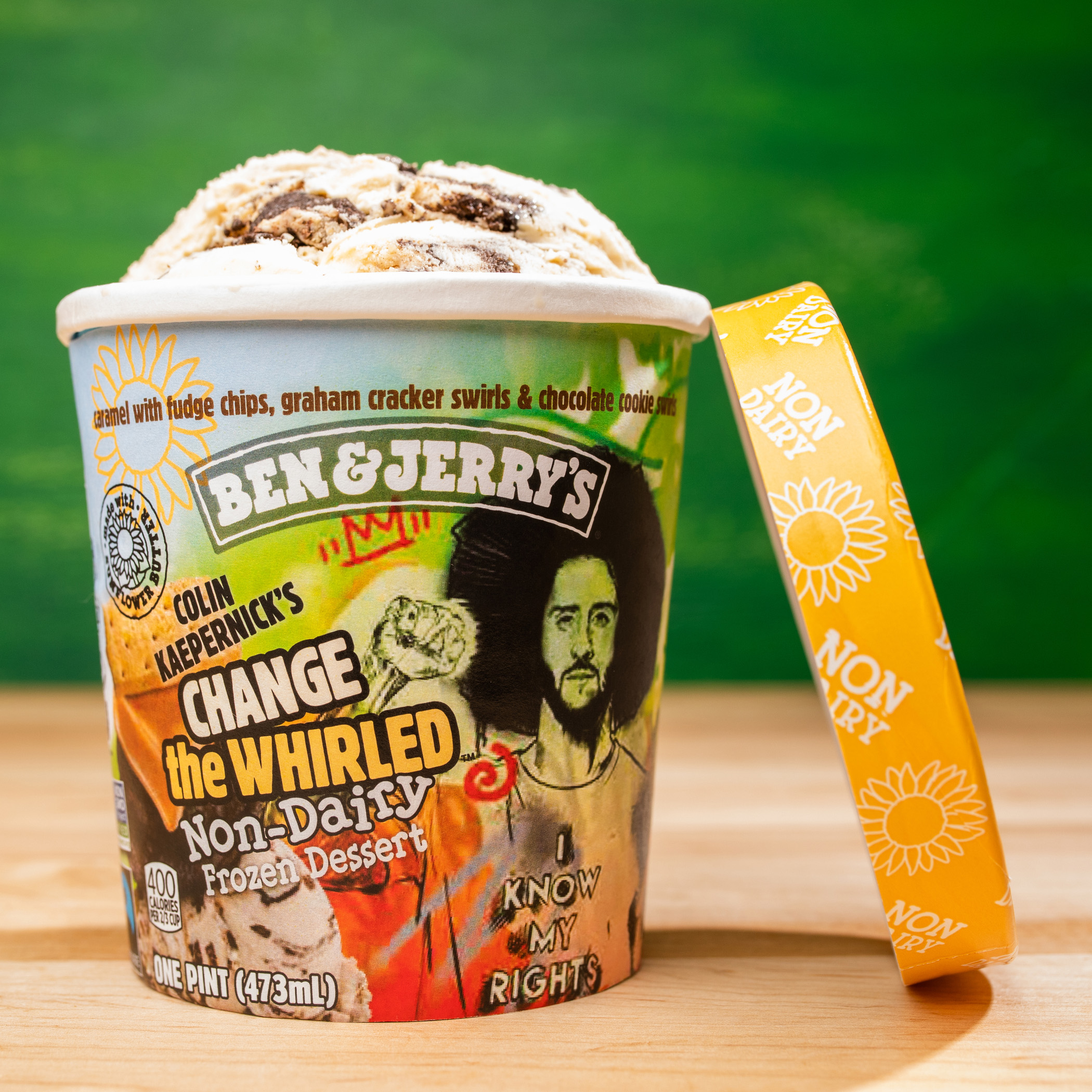 Ben & Jerry’s new Change the Whirled flavor honors Colin Kaepernick’s activism work