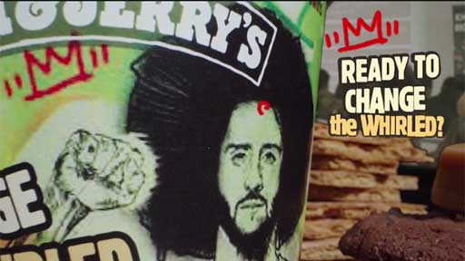 Ben &amp; Jerry's and Colin Kaepernick Unite to Change the Whirled
