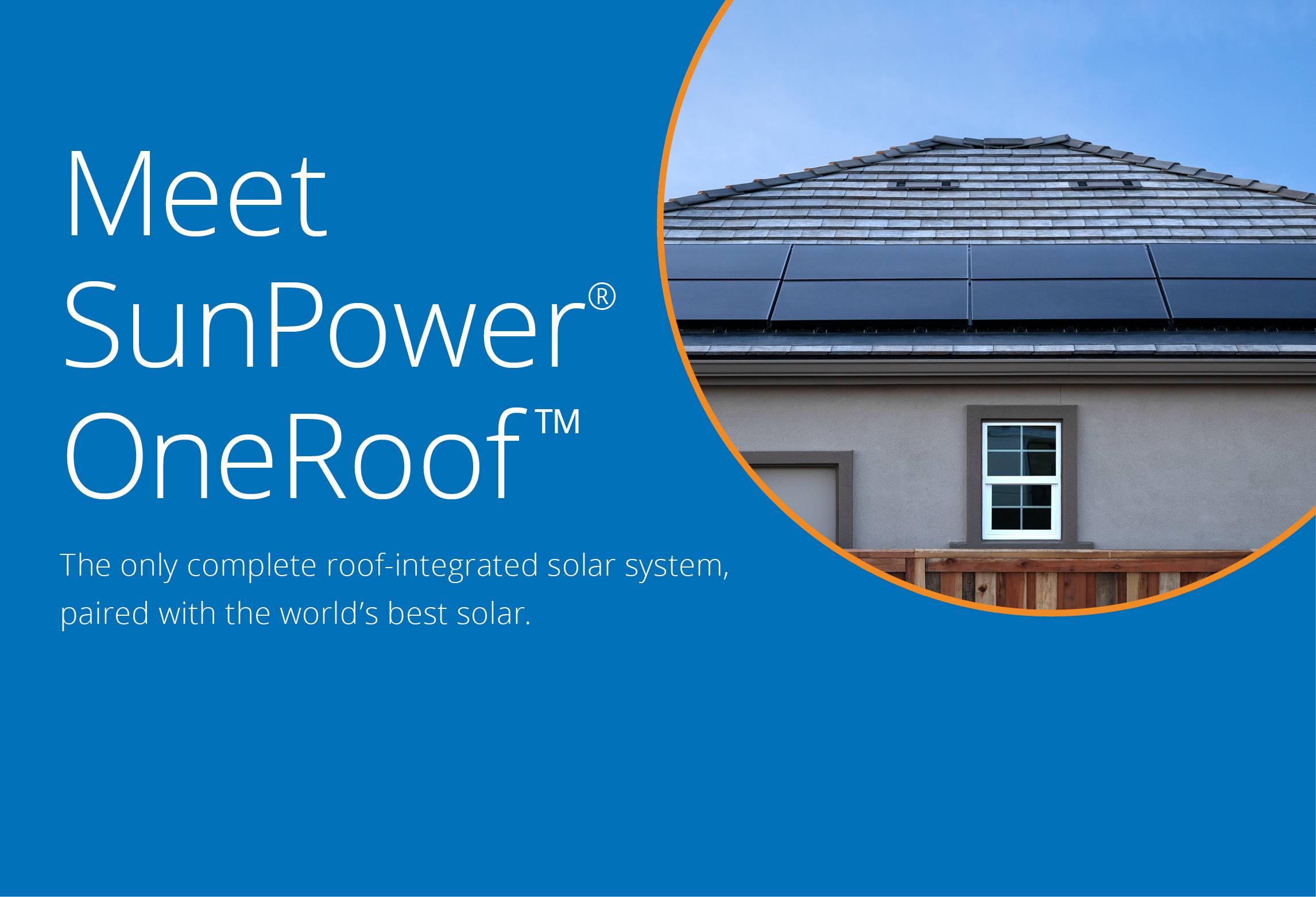 Meet SunPower® OneRoof™ Infographic