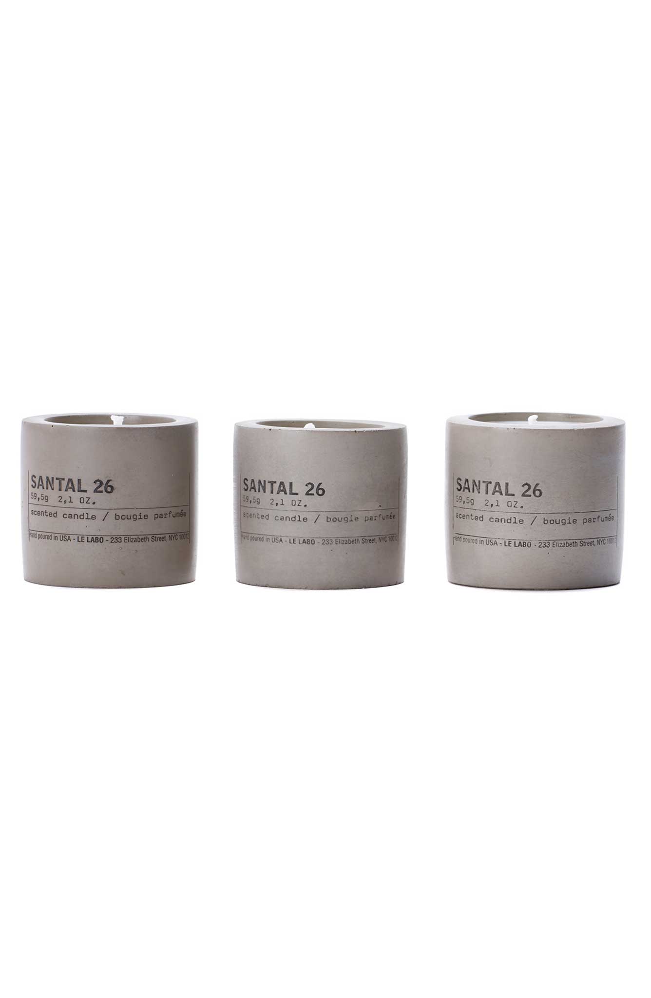 Le Labo Santal Concrete Candle Set: I love the way “Santal 33” fragrance smells subtle and warm on the skin. I was also excited to see the home version of the scent “Santal 26” available in a trio for the Sale. The vessels are so modern, minimal and chic.
