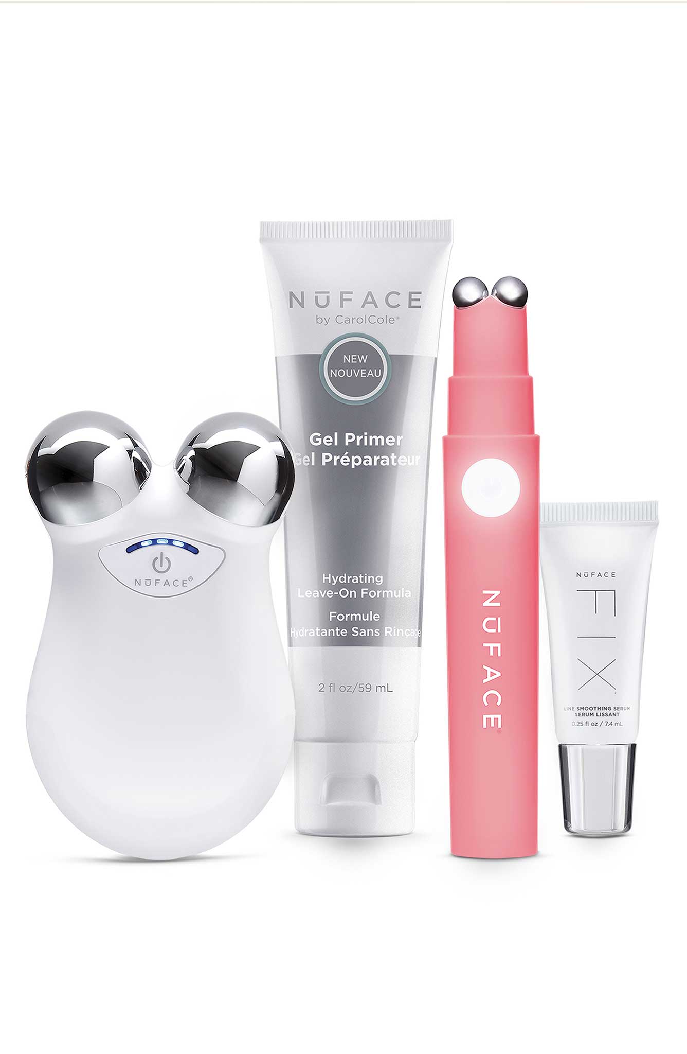 NuFACE Complete Facial Kit: I like giving my face an instant lift and contour with these microcurrent devices. The best trick is from co-founder, Tera Peterson, what she calls the “lip flick”…you can use the NuFACE Fix device around your lips and in 3 minutes they look fuller and plumper, no injections needed!