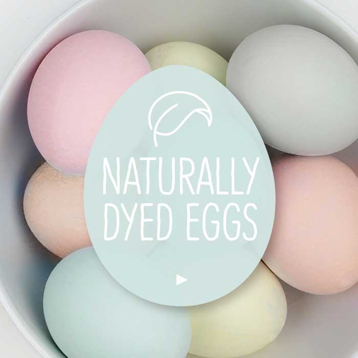 Use Fruits and Veggies from Your Fridge to Decorate Your Eggs