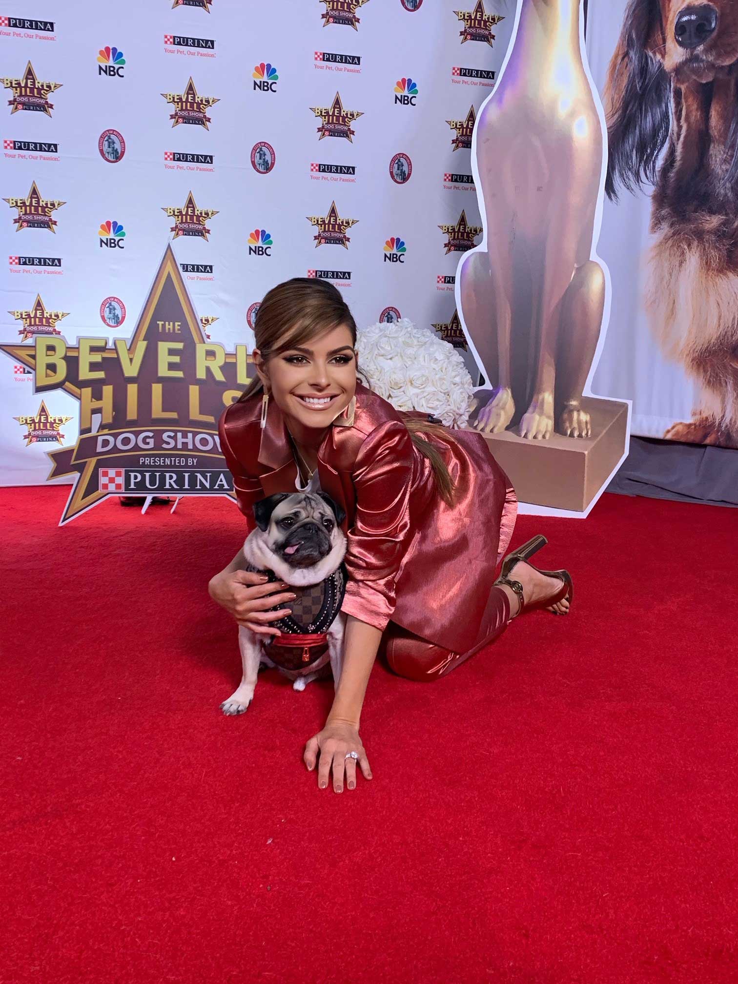 "I love working with Purina to showcase how we are better together with our pets in both good times and challenging times. My three dogs and family can't wait to tune in to this year's show!" said award-winning journalist, Maria Menounos.
