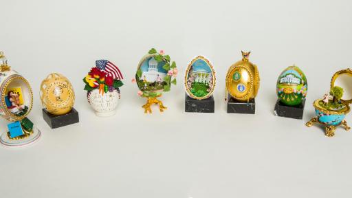 Michelle Obama commemorative eggs