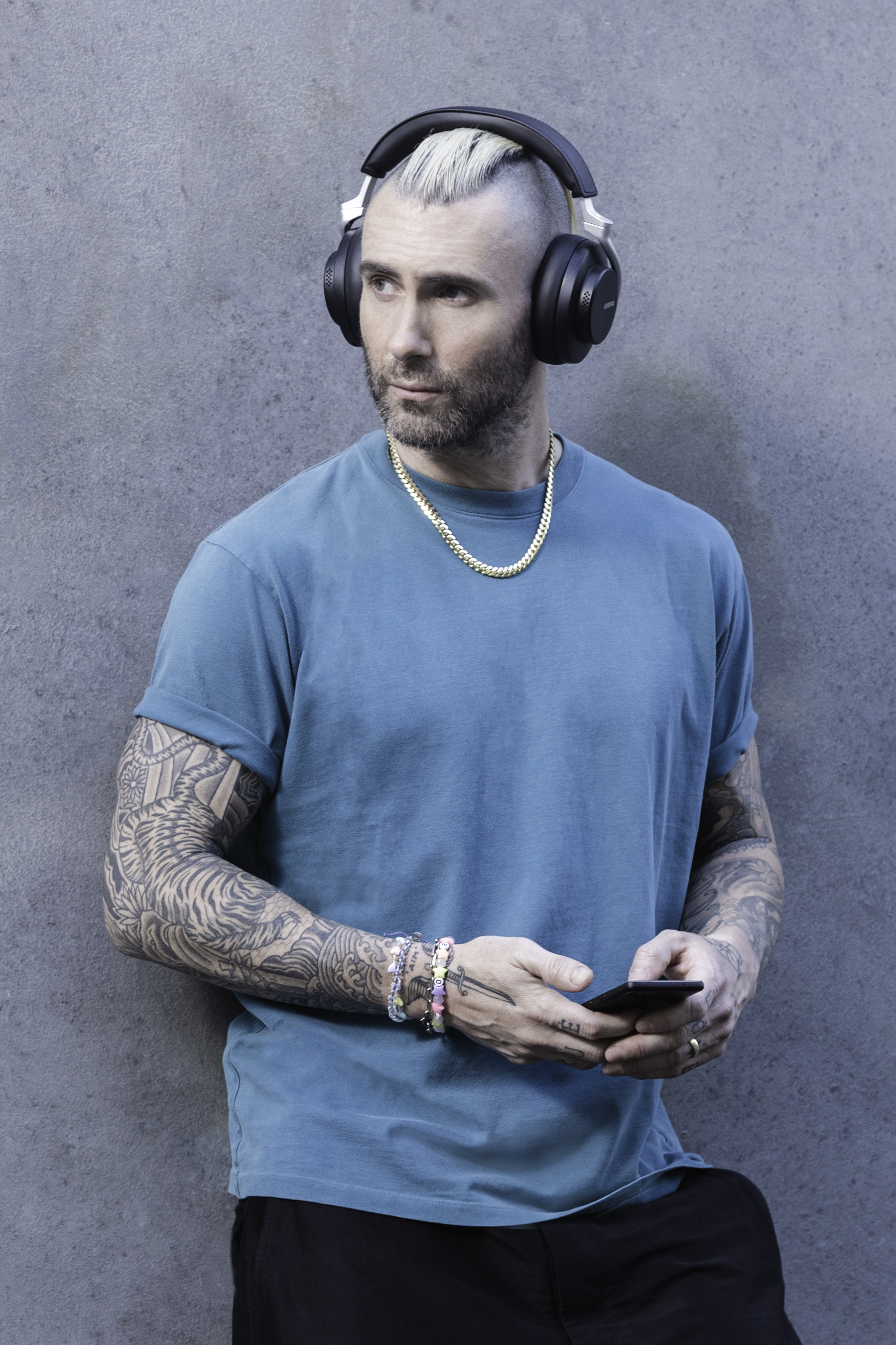 Shure AONIC 50 Wireless Noise Cancelling Headphones deliver premium, wireless studio-quality sound with exceptional comfort and durability