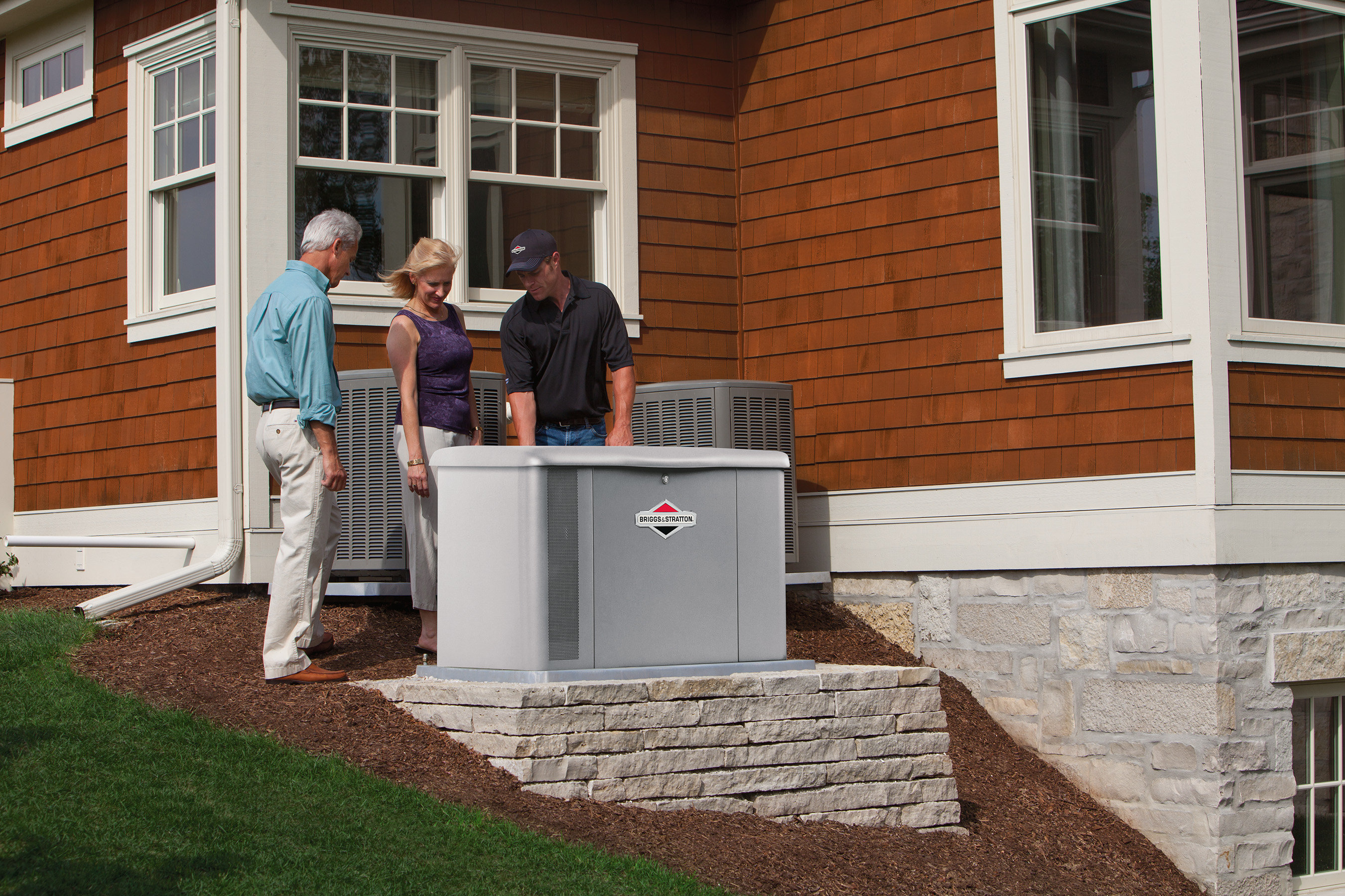 Plan ahead by talking with an authorized Briggs & Stratton standby generator dealer about standby power for your home.