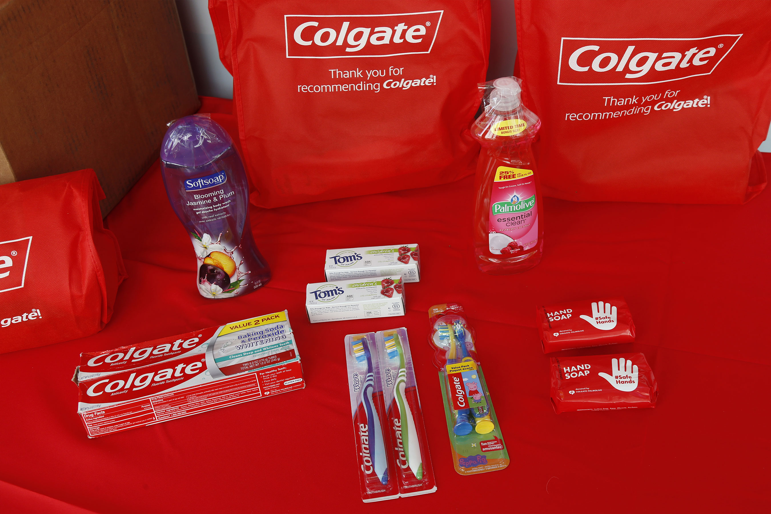 Colgate Bright Smiles, Bright Futures program delivers health and wellness kits to local communities across the U.S.